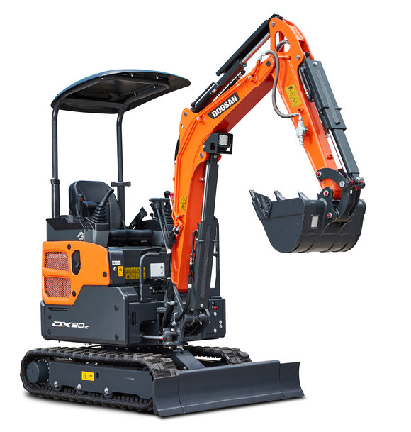 Doosan Launches New DX20Z-7 Two Tonne Mini-Excavator